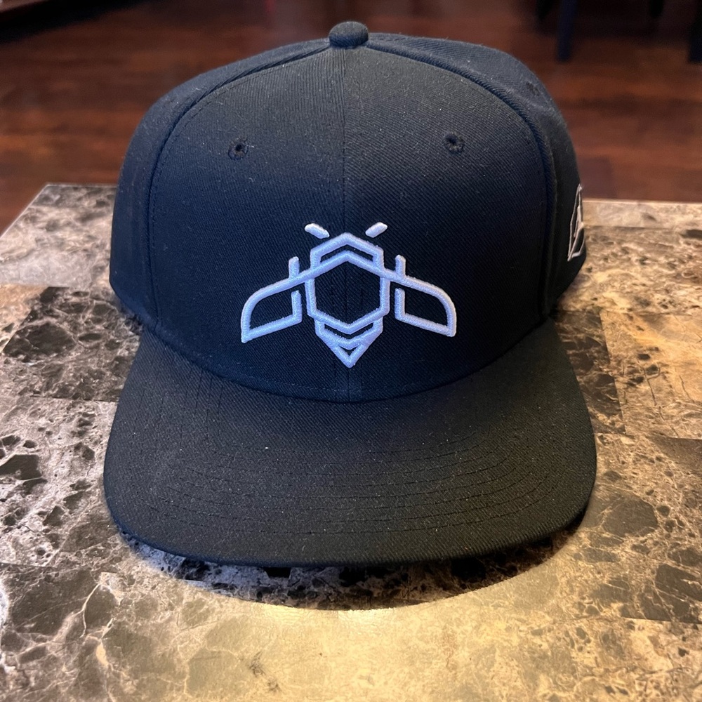 Jordan Killer Bee Navy Blue Hat with White Logo
